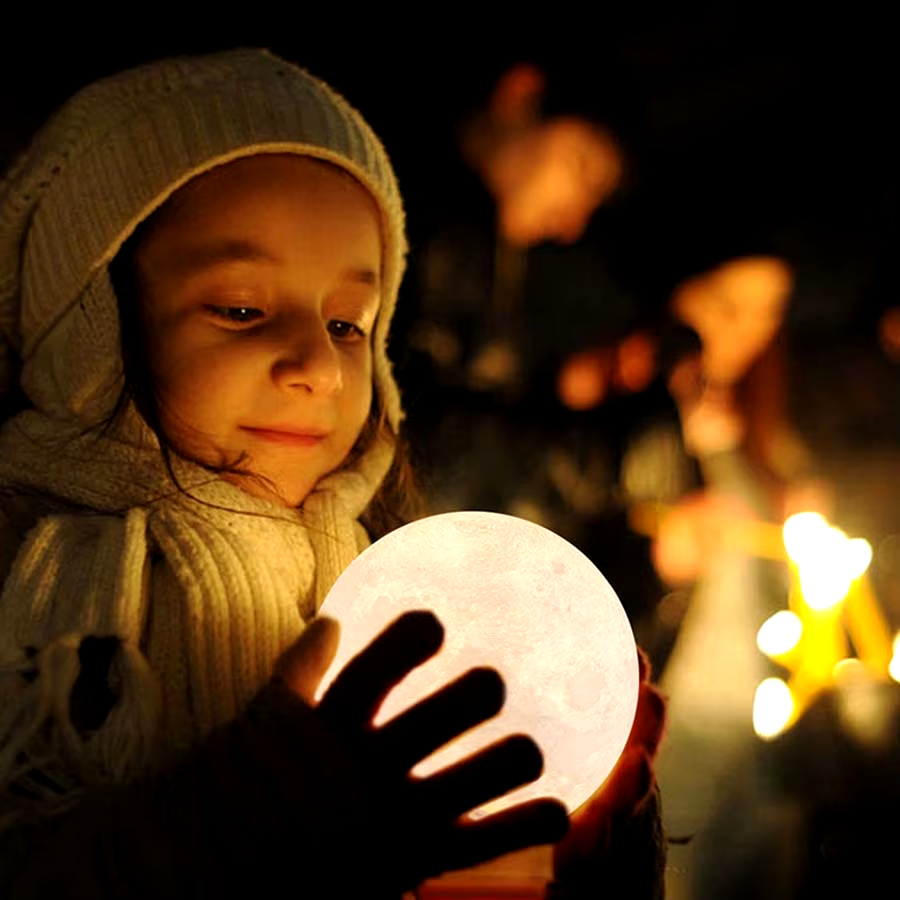 Viral "Moon Light Orb" Lamp