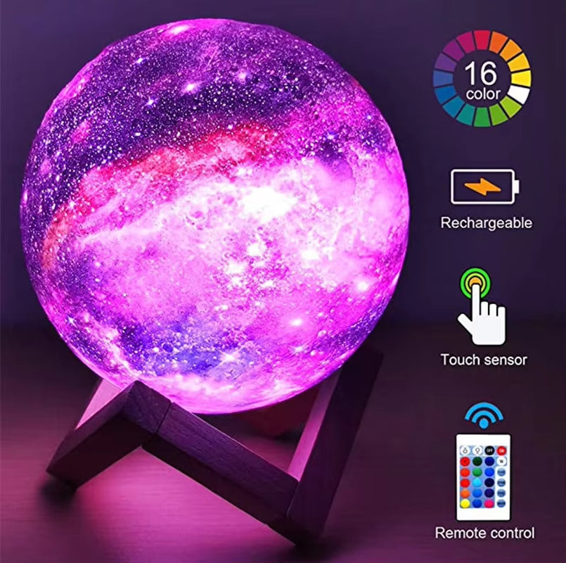 Multicolor Planet Lamp