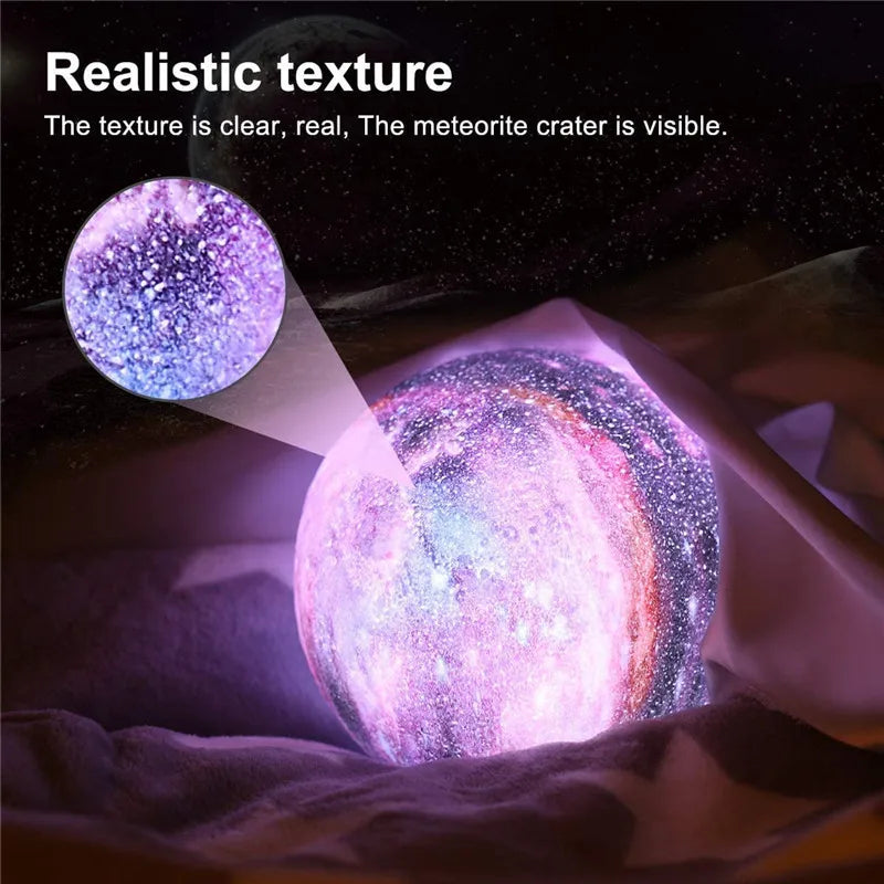 Multicolor Planet Lamp