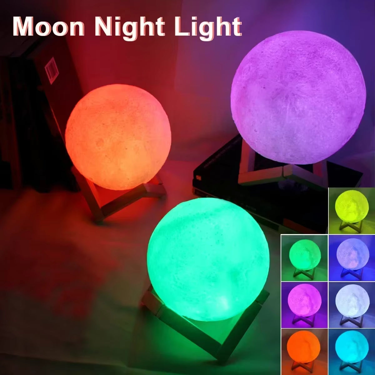 Viral "Moon Light Orb" Lamp